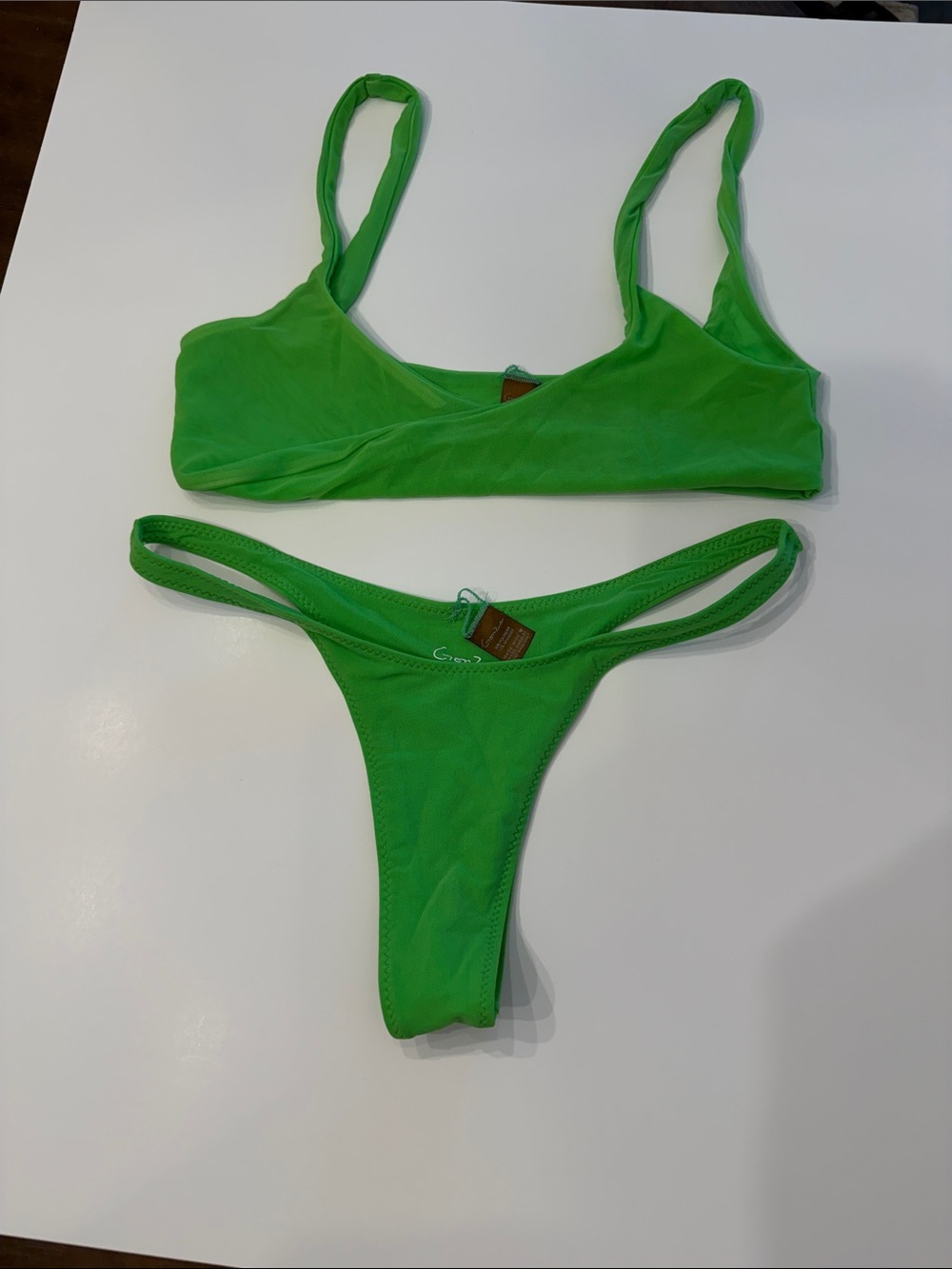 Gonza Neon Green Women's Bikini Set - Unbranded
